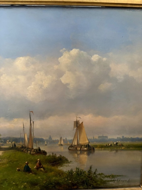 Image 1 of Dipinti Estate e Inverno di L.J. Klein (1817-1897)