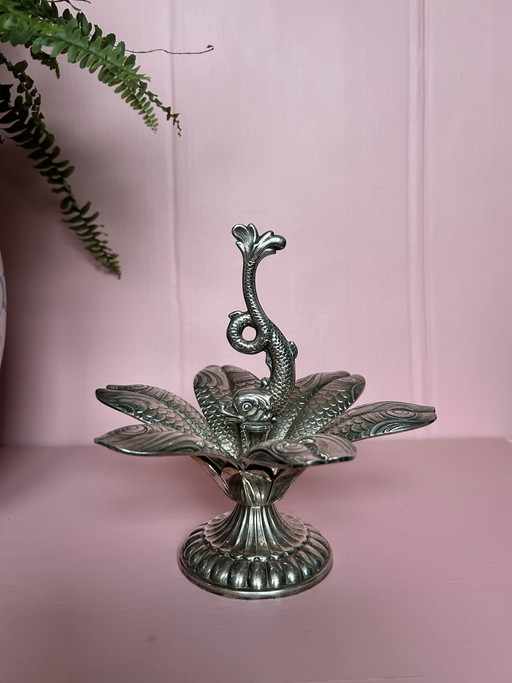 Kaviar-Servierer im Vintage-Stil