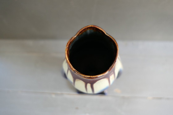 Image 1 of Art Deco vaas Faiencerie de Thulin België 30