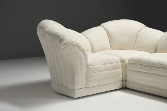 Image 1 of Very Rare Vagues/Waves Modular Sofa by Hans Hopfer for Roche Bobois France
