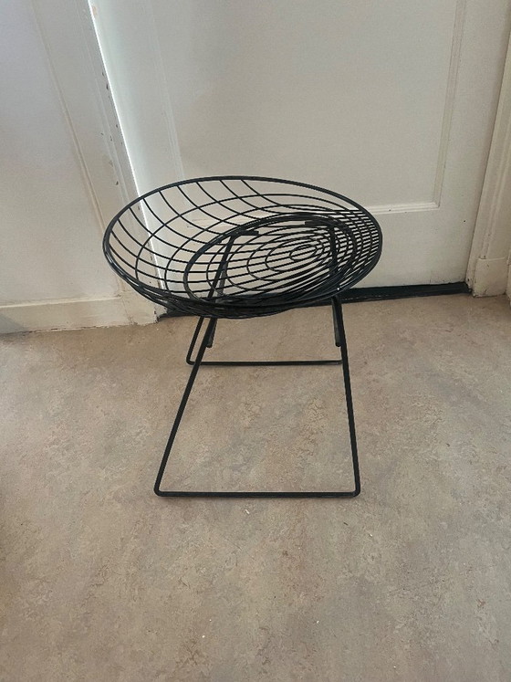 Image 1 of Berthoya low stool vintage Knoll