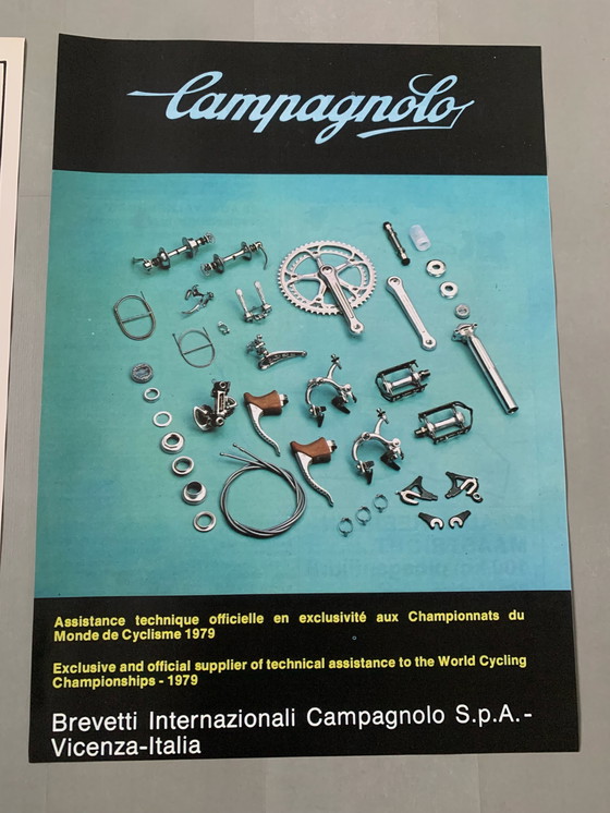 Image 1 of Poster Campagnolo Super Record Racing Bike