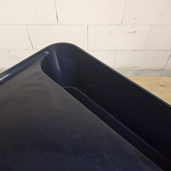 Image 1 of Vintage Itilian design GAME side table Marcello Siard / Collezoni Longata space age bar table / magazine table