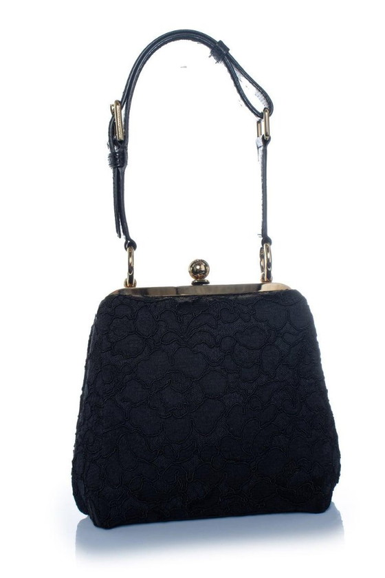 Image 1 of Dolce & Gabbana, borsa a tracolla in pizzo Agate