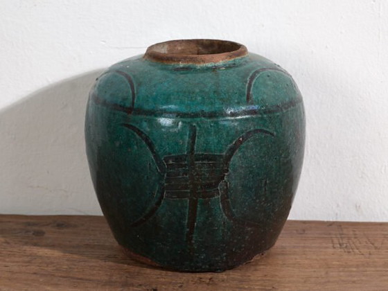 Antieke Aziatische vaas (ca. 1820) #43 – Vazen, Ceramic (photo 36 of 40)