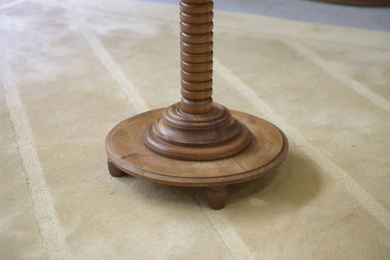 Gueridon in rovere degli anni '50 – Tavolini, Legno, Vintage (photo 4 of 7)