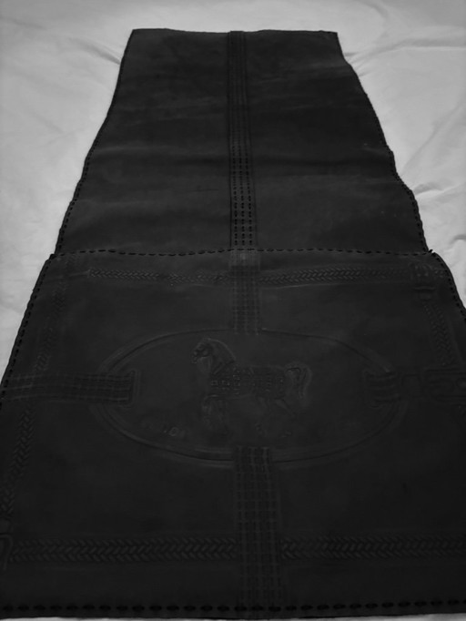 Leather FENDI saddlebag