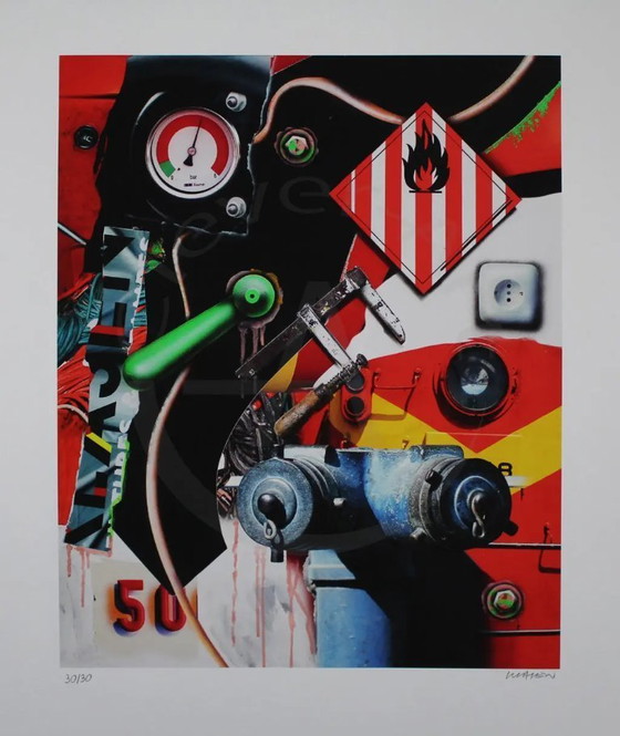 Image 1 of Klasen, Peter - Untitled - 3D construction - Hand-signed