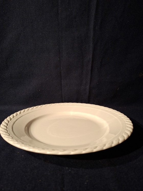 Dinner plate RALPH LAUREN Clearwater 1992, wedgwood, Tableware, Ceramic, White (photo 4 of 6)
