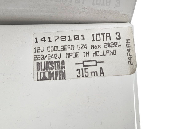 Image 1 of Dijkstra Holland - Model Coolbeam - Iota 3 - Wall lamp - Space Age - 1980'S