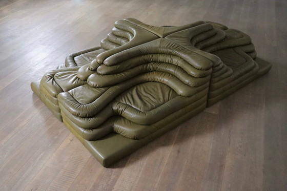 Image 1 of Ubald Klug DS-1025 Terrazza complete sofa set for de Sede Switzerland 1970s