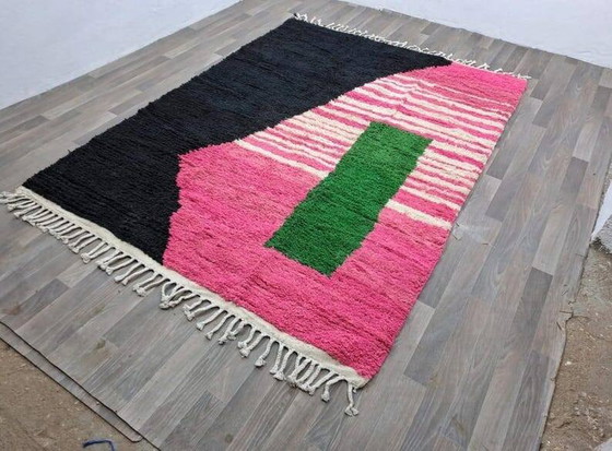 Tapis berbère marocain 200cm x 300cm – Wool, Modern (photo 4 of 11)