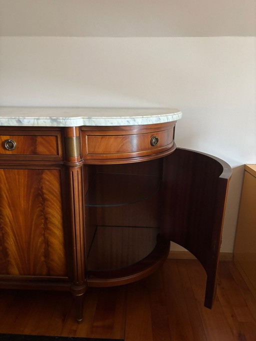 Dressoir en barkast Louis XVI style 