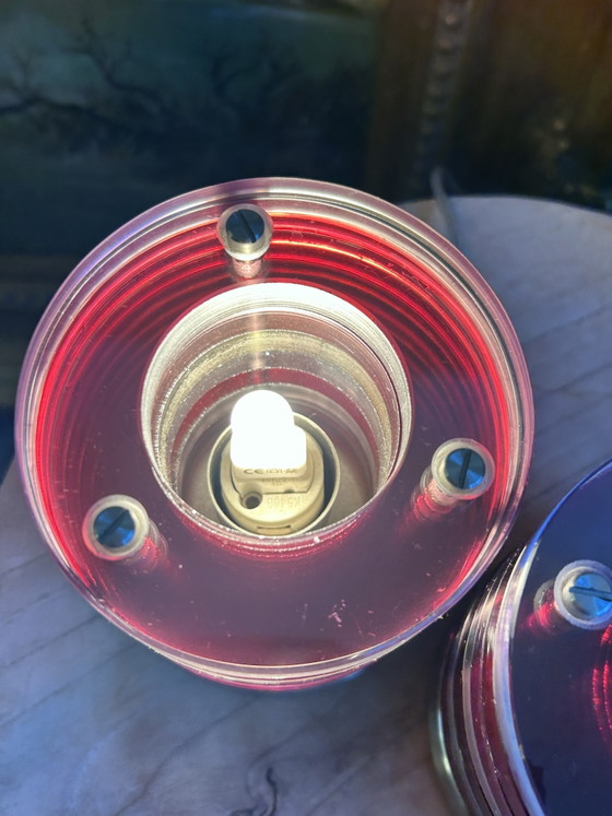 Coppia di Lampade da tavolo vintage Brilliant Palma – Metal, Glass (photo 12 of 12)