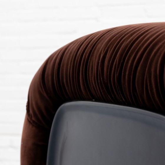 Malu Lounge Armchair Diego Mattu 1P Italy 70's – Textile (photo 6 of 9)