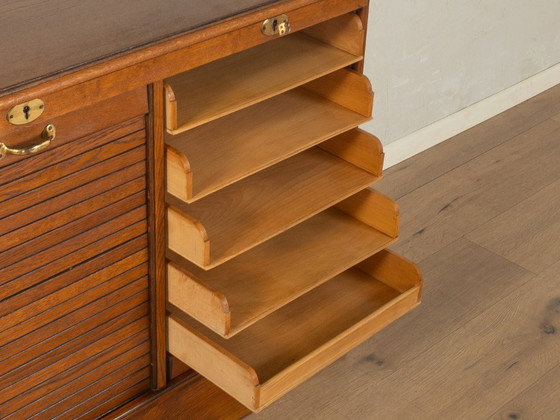 Art Deco rolluikkast – Archiefkasten, Wood, Brass (photo 12 of 14)