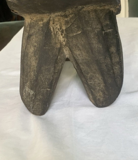 Ancien Siège Tripode Éthiopien - Gurage-Oromo ( 1920-1940) – Sculptures, Wood (photo 19 of 30)