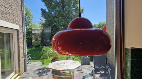 2 x Space Age Pendant Lamp – Glass (photo 6 of 9)