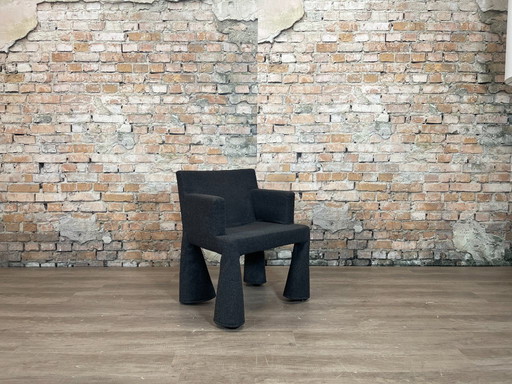 2x Moooi VIP Chair grigio scuro