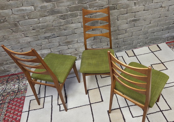 Image 1 of Set de 3 chaises scandinaves 1960