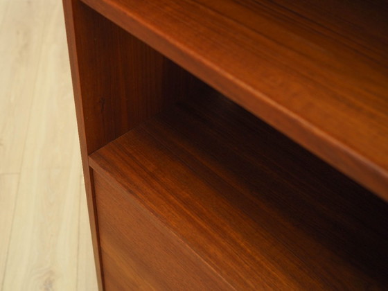 Image 1 of Teakhouten boekenkast, Deens design, jaren 70, gemaakt in Denemarken.