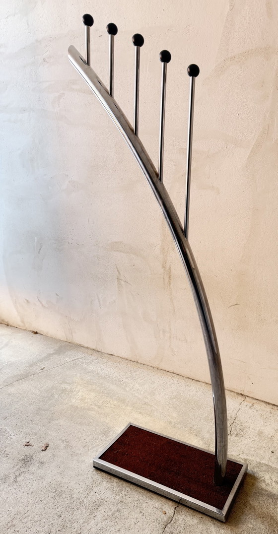 Appendiabiti Meteo Acciaio, Formica, Zerbino – Hiroyuki Yamakado, Chrome (photo 3 of 6)