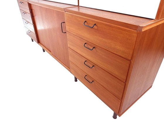 Image 1 of Vintage 'Made to Measure' Wandmeubel van Cees Braakman voor Pastoe