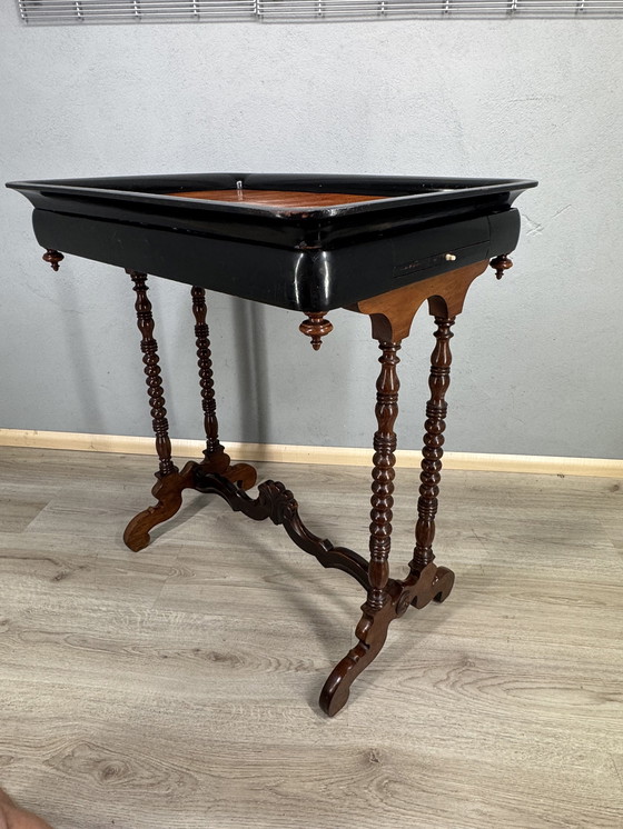 Image 1 of Mesa de té o bandeja antigua (ca. 1850-1900)