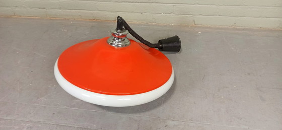 Image 1 of Space Age Pullout Pendant Lamp