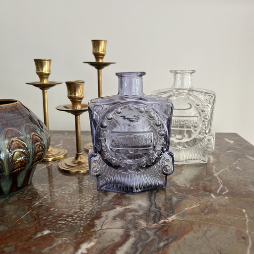 Decorative bottles, Erkkitapio Siiroinen for Riihimäki, Finland, 1970s