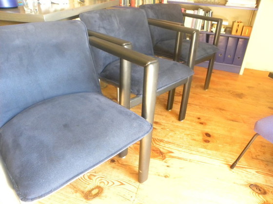 Image 1 of 4x dining chairs Leolux Cachucha