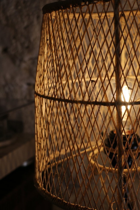 Image 1 of 4 table lamps in Raffia Tine K Home - new