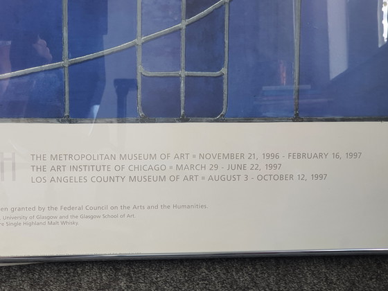 Image 1 of Poster Charles Rennie Macintosh professioneel ingelijst