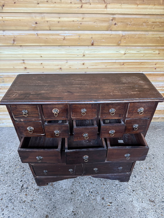 Image 1 of Vintage apothekerskast