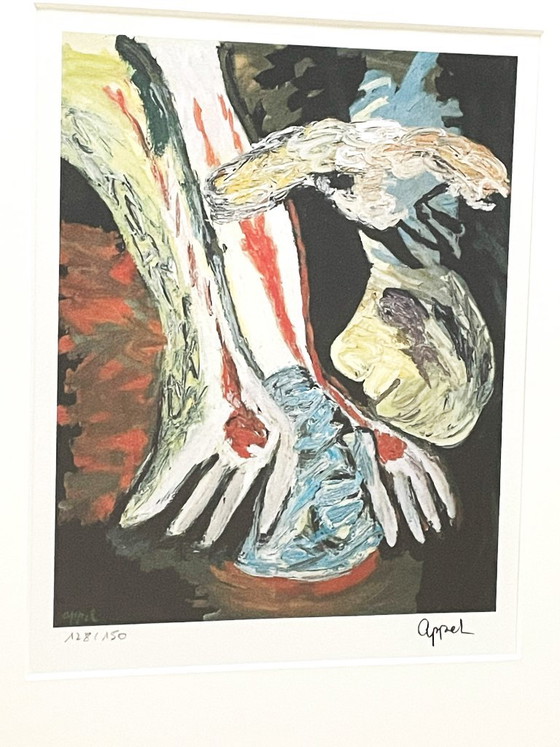 Karel Appel (1921-2006) - The Kiss – Litho's & Zeefdrukken, Paper (photo 5 of 9)