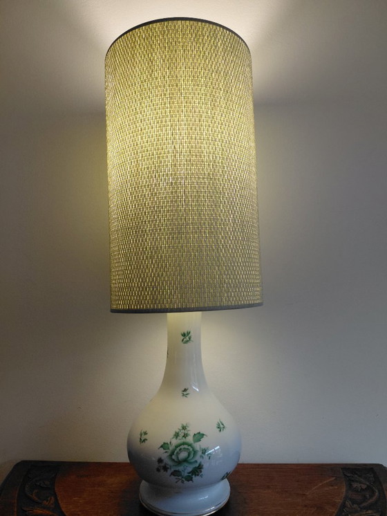 Image 1 of Herend Hungary Porcelain Table Lamp