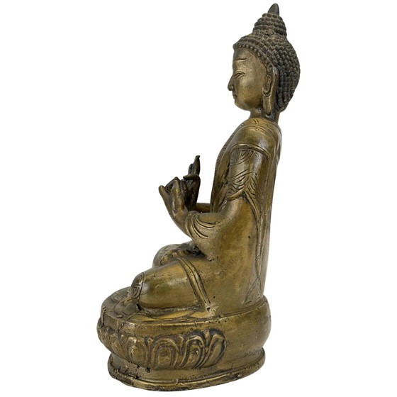 Estatua antigua de bronce de Buda Zanabazar siglo XVIII Shramana Mudra – Esculturas, Bronze (photo 7 of 11)
