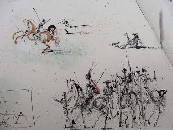 Salvador Dali : Tienta en Espana, lithographie signée – Lithographies et sérigraphies, Paper (photo 7 of 8)