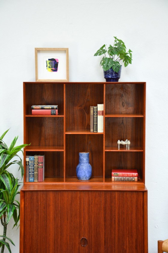 Image 1 of Hvidt & Mølgaard Schrank Søborg Teakhouten dressoir Vintage Midcentury Regal