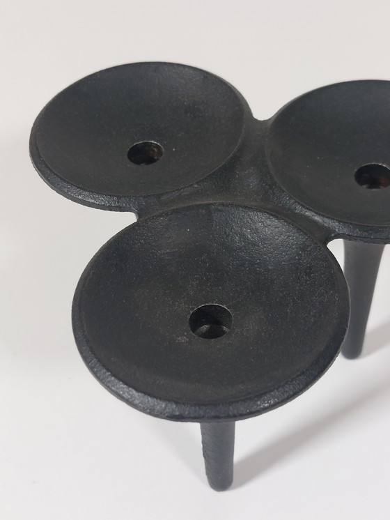 Image 1 of Gietijzeren Deense vintage Christel Christer Holmgren Illums Bolighus uit het midden van de eeuw