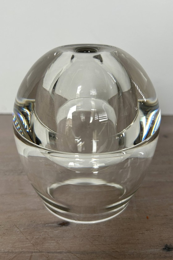 Mouth-blown Crystal Glass Oil Lamp - Krosno Poland Style – Decorative Objects (photo 5 of 5)