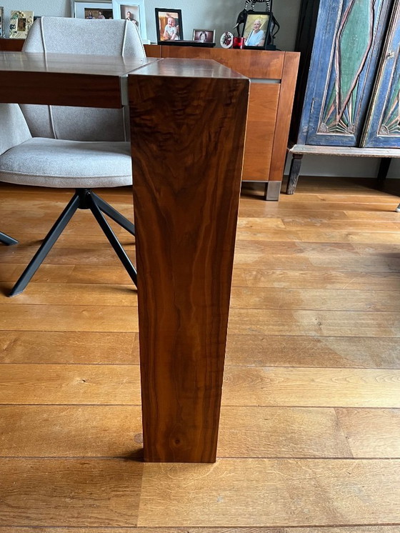 Image 1 of Solid walnut dining table by Bert Platangie