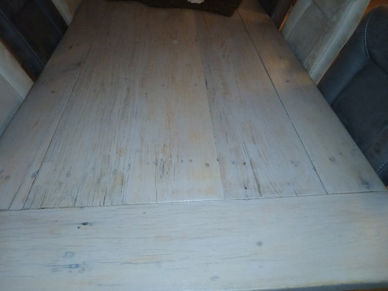 For sale: 6-person dining set and matching coffee table. – Wood (photo 2 of 24)