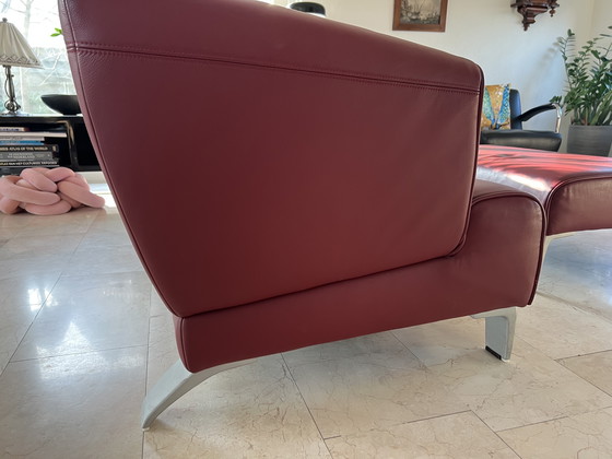 Image 1 of Divano a 3 posti e poggiapiedi Rolf Benz 2300