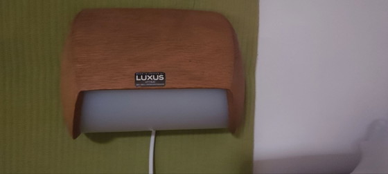 Une paire de Lampes de lecture Luxus 716, Bois, Marron (photo 4 sur 5)