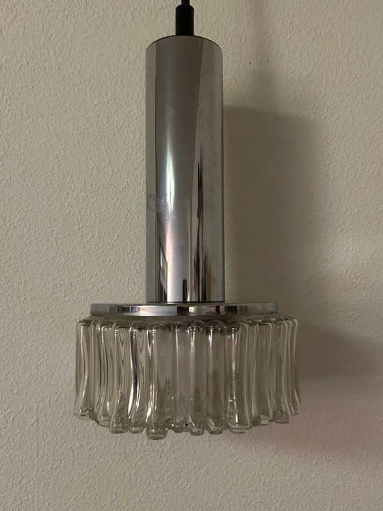 Image 1 of pair of Staff Leuchten bubble pendant lights 