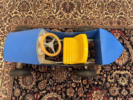 Postmodern Pedal Car by Christophe Gilet for Vilac – Decorative Objects, Metal, Plastic (photo 10 of 10)
