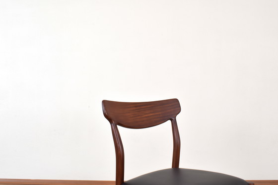 Image 1 of Mid-Century Teak Dining Chairs By Gustav Herkströter For Lübke, 1960S, Set Of 4