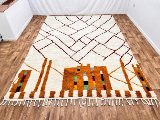 Image 1 of Tapis berbère en laine authentique 250cmx200cm