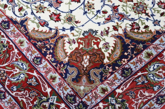 Image 1 of Tappeto persiano Isfahan Vecchio Molto Fine Con Seta 160 X 110 Cm